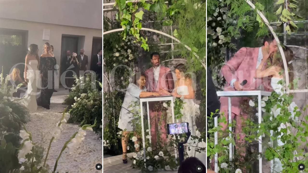 La boda de Sofía Castro y Pablo Bernot.