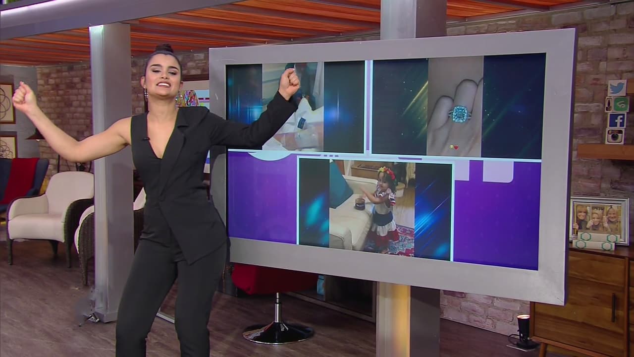 Así celebró Clarissa Molina trabajando la independencia de su República Dominicana