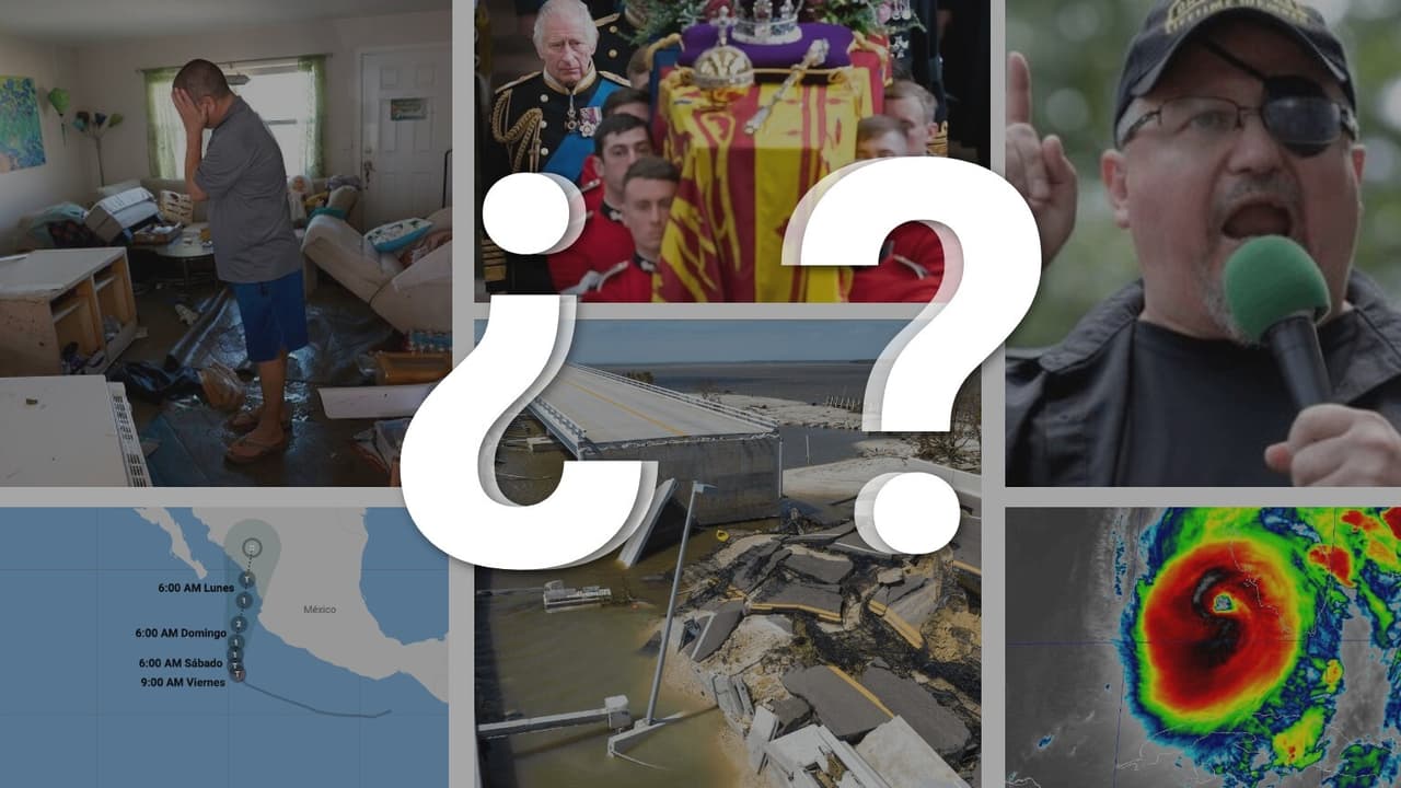 La devastación de Ian, el peligroso anuncio de Putin  y la causa de muerte de Isabel II: ¿qué tanto sabes de las noticias de la semana?