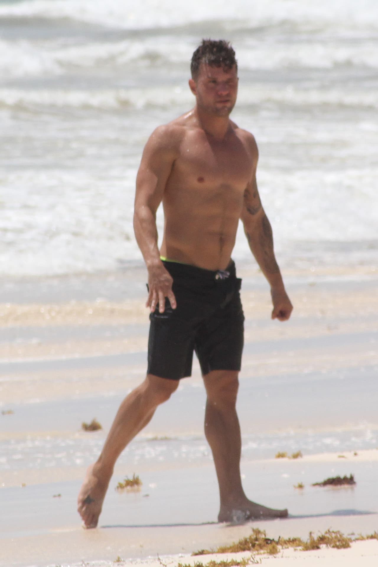 Aunque el mar se veía bastante agitado.