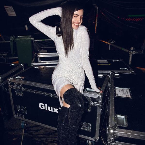 Pero además de actriz es cantante. Ha grabado varios soundtracks de las películas en las que ha actuado, además actualmente está promocionando el sencillo 'Rumors', el cual canta a dueto con R3hab.