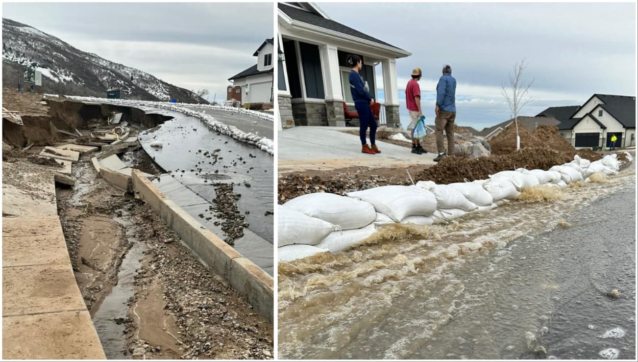 Peligrosas inundaciones se han registrado en Salt Lake City y regiones de Utah