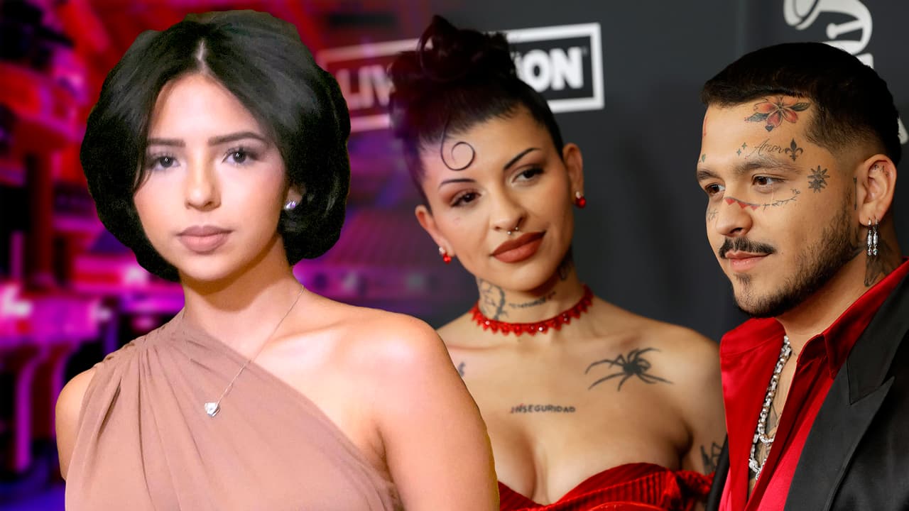Ángela Aguilar, Christian Nodal y Cazzu: el triángulo amoroso más polémico de 2024