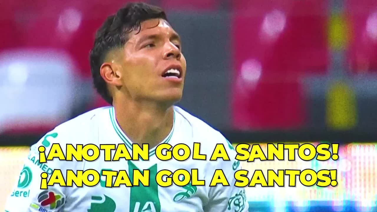 ¡Le anotan golazo a Santos!