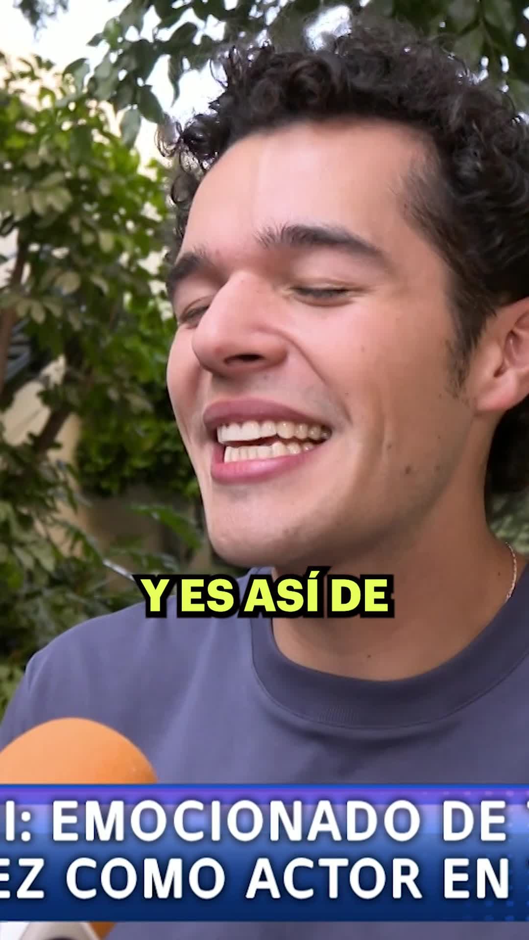 Hijo de Eduardo Santamarina debuta en telenovelas