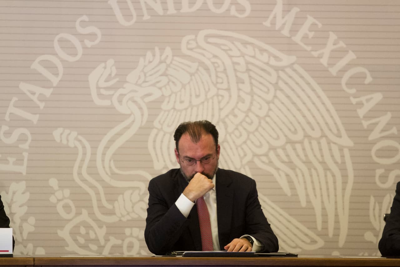 Videgaray asegura que México estaría "abierto" a cambiar su política tributaria ante una reforma fiscal de Trump