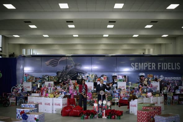 Los coordinadores de "Toys for Tots" a lo largo del año llevan actividades para promover la campaña y así se generen más donaciones de juguetes y monetarias.