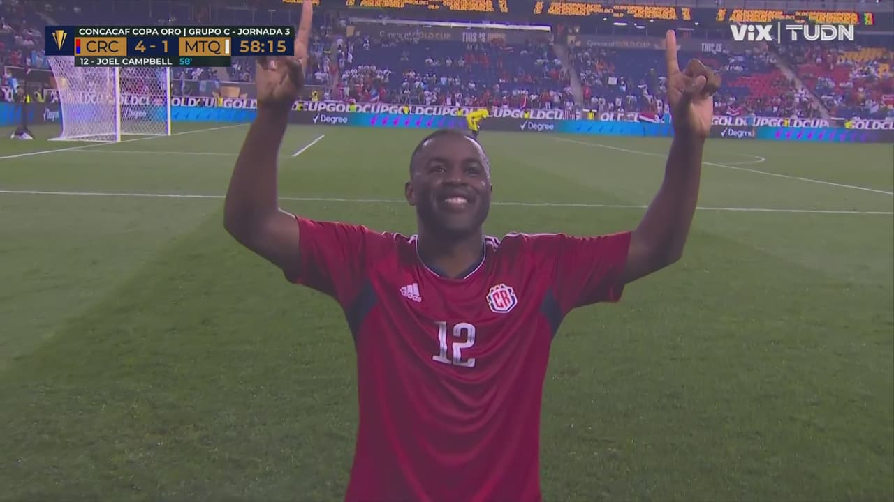 ¡Joel Campbell anota de penal el cuarto!