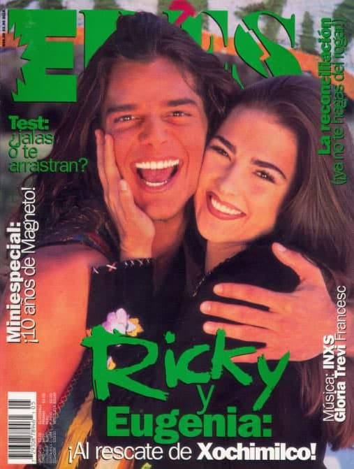 Durante la época de los 90 fue portada de varias revistas con gran éxito en México.