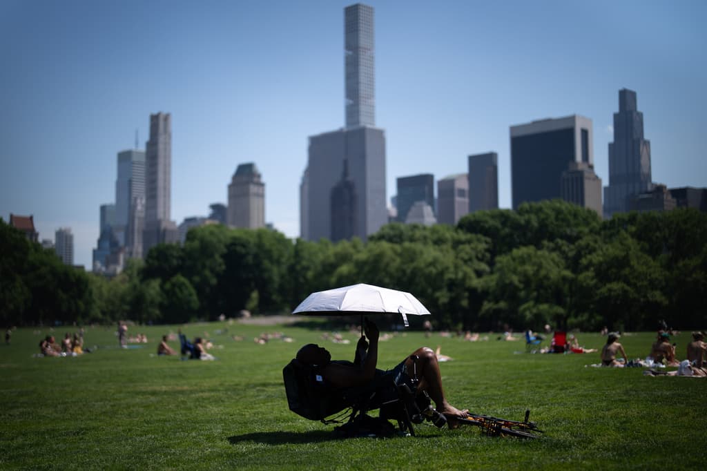 Nueva York bajo calor extremo: las diferencias entre domo de calor y ola de calor