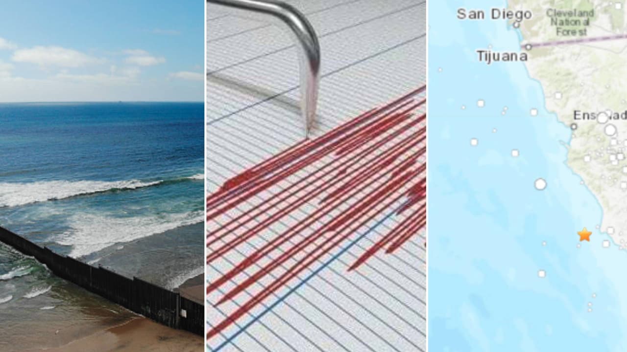 ¿Peligro de tsunami en las costas de San Diego? Reportan réplica tras sismo de 6.2 en Baja California