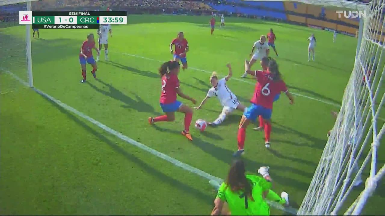 ¡Hasta que por fin! Team USA abre el marcador 1-0 a través de Sonnett