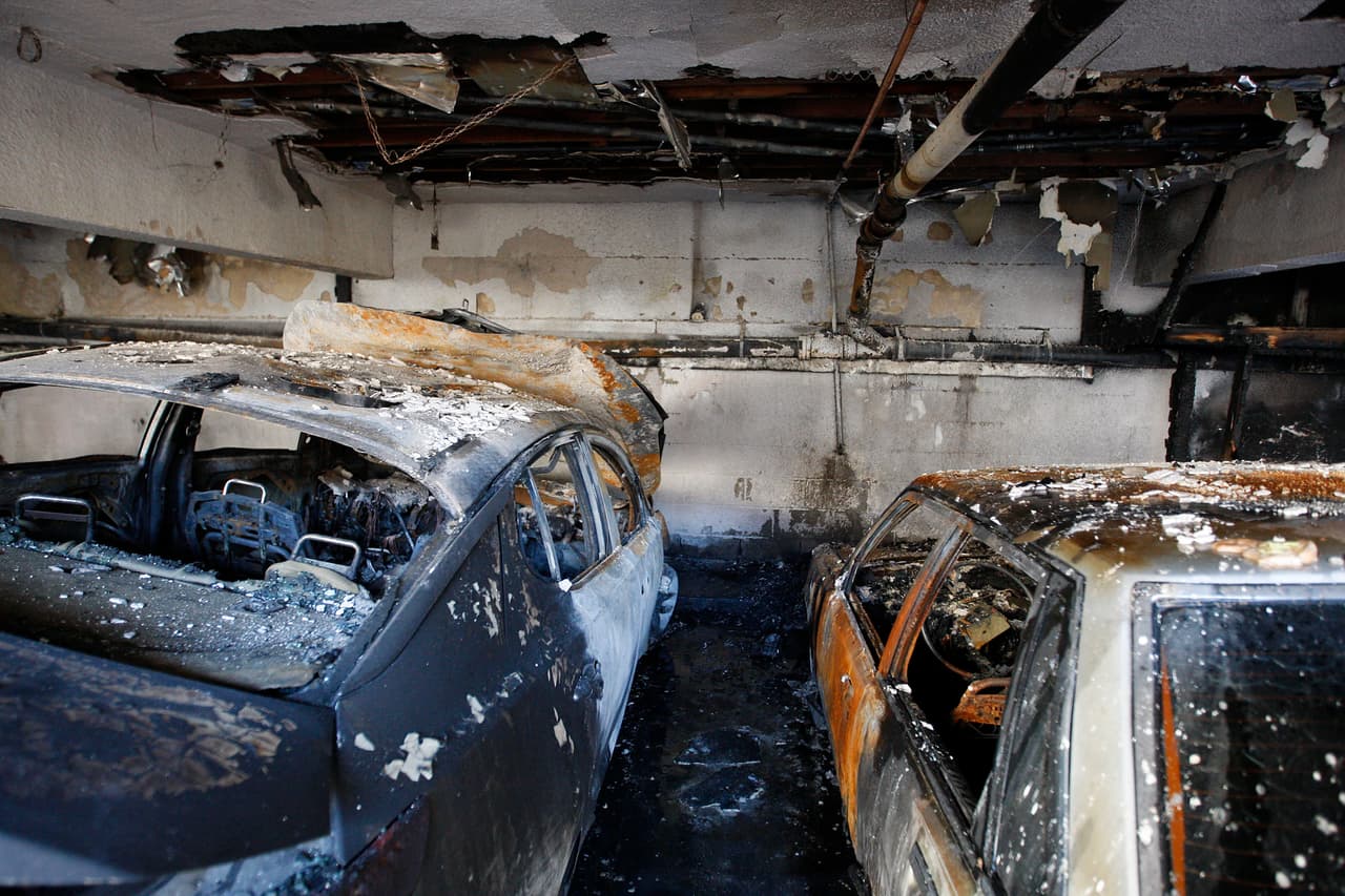 Entre el 30 de diciembre de 2011 y 2 de enero de 2012 se registraron más de 40 incendios.