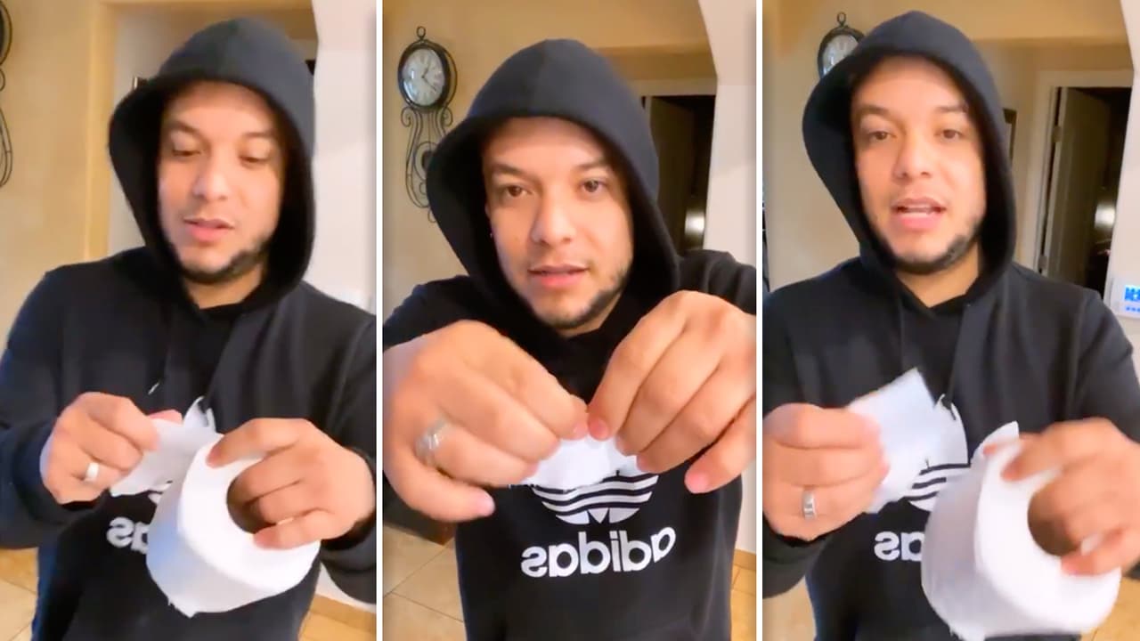 Advertencia: no haga en casa lo que recomienda el cantante Lorenzo Méndez (quiso ser gracioso con el coronavirus)