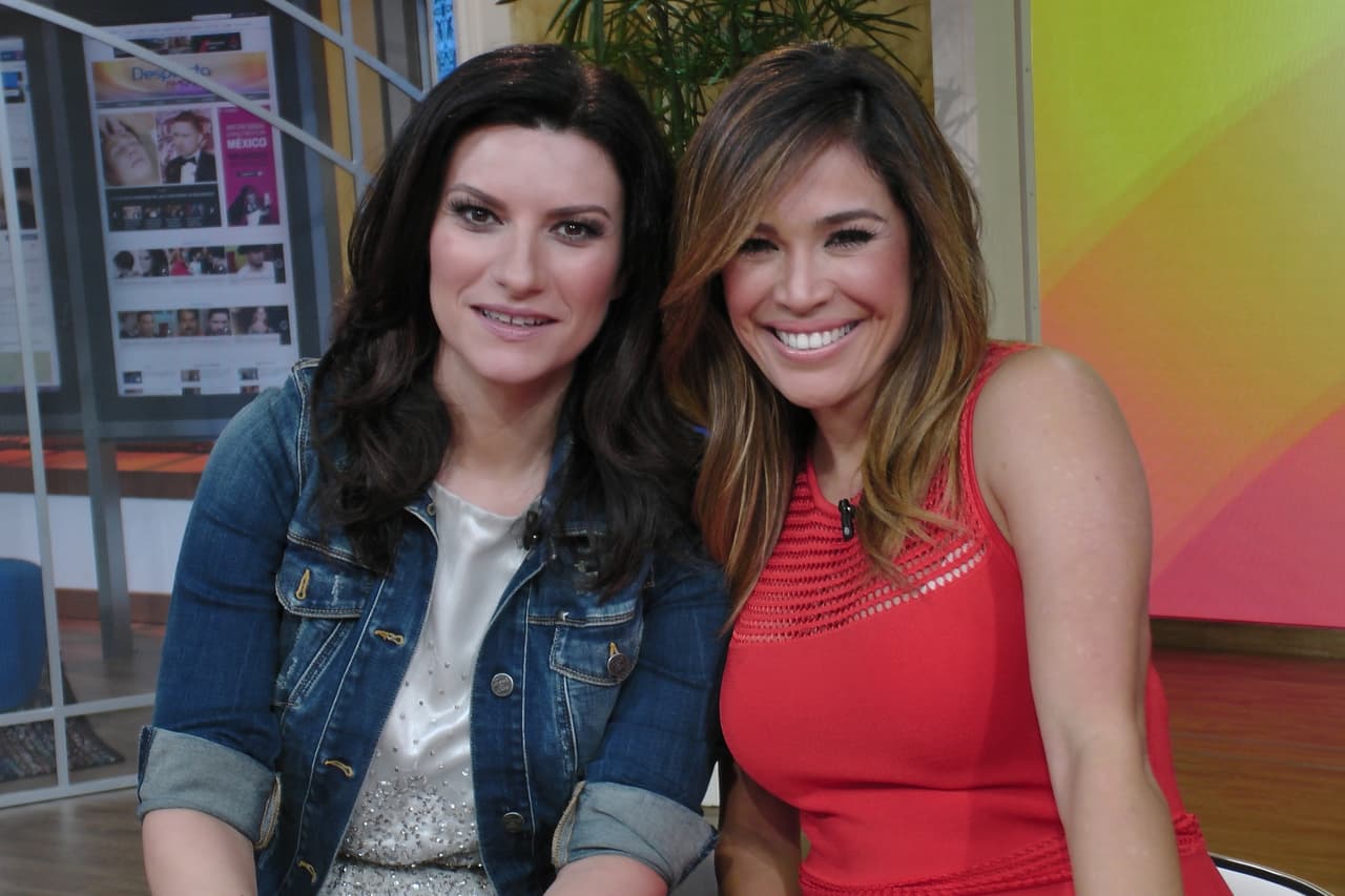 Nuestra querida Laura Pausini nos acompaña en Despierta América.