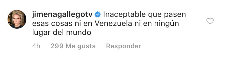 Para la conductora mexicana Jimena Gallego, se trató de una situación "inaceptable".