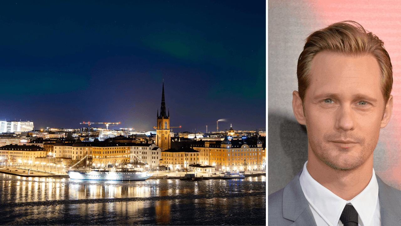 Estocolmo es donde se encuentran los hombres más guapos, según Chat GPT. El actor Alexander Skarsgård es originario de la capital sueca.