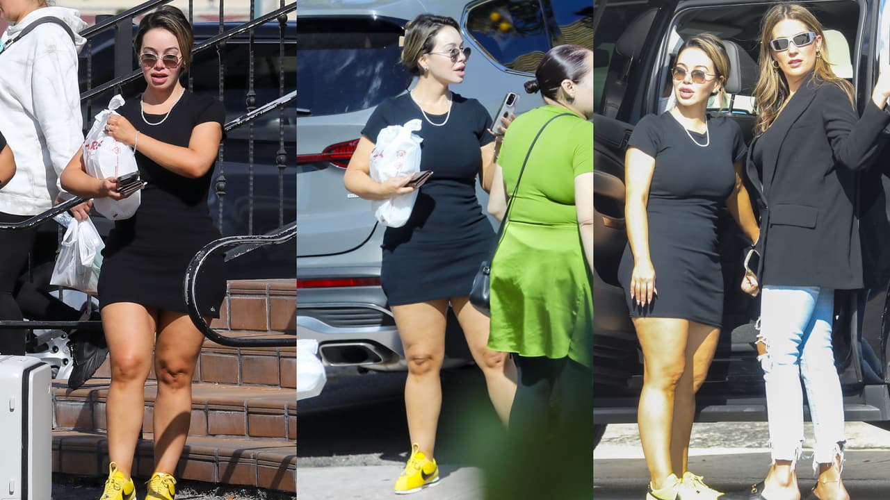 Según la agencia The Grosby Group, Chiquis "no confió en el chofer" del auto para dejarle las maletas dentro.