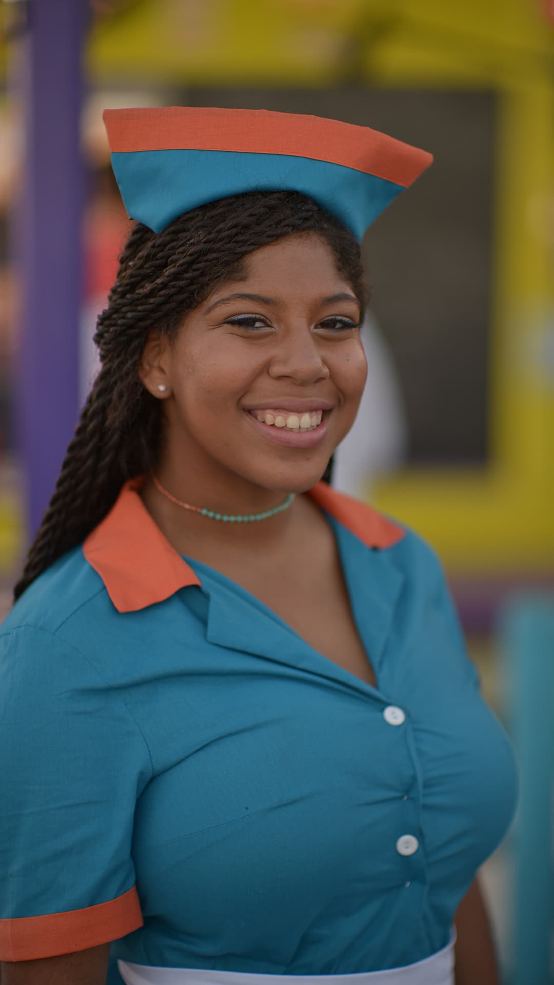 Para Jeidimar fue una noche difícil. A pesar de su talento los jueces no la vieron como integrante de una banda.