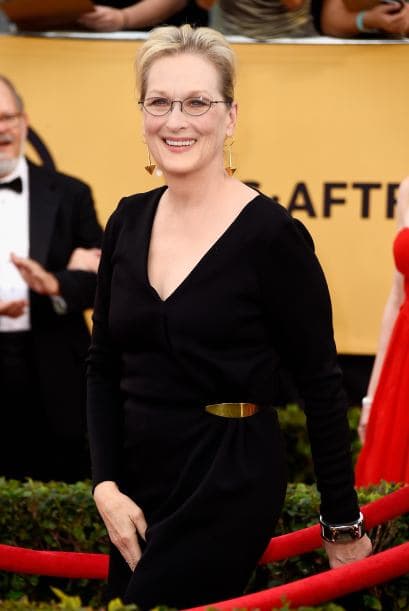 ¡Llegó la reina Meryl Streep!