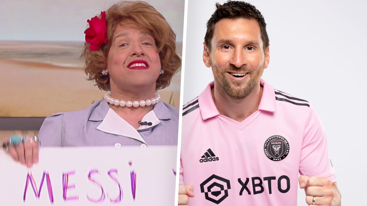 Doña Meche fue a entrevistar a Messi hasta su residencia ¿consiguió la exclusiva?