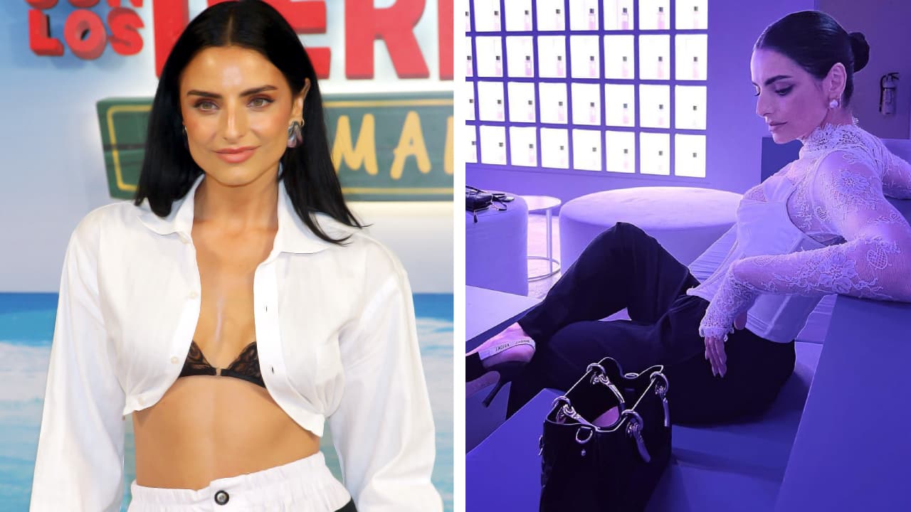 Aislinn Derbez responde a críticas por usar ropa de segunda mano en un evento de Dior