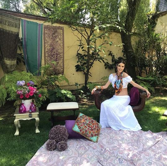 Marlene festejó su primer 'baby shower' el 9 de junio, a los cinco meses de embarazo.