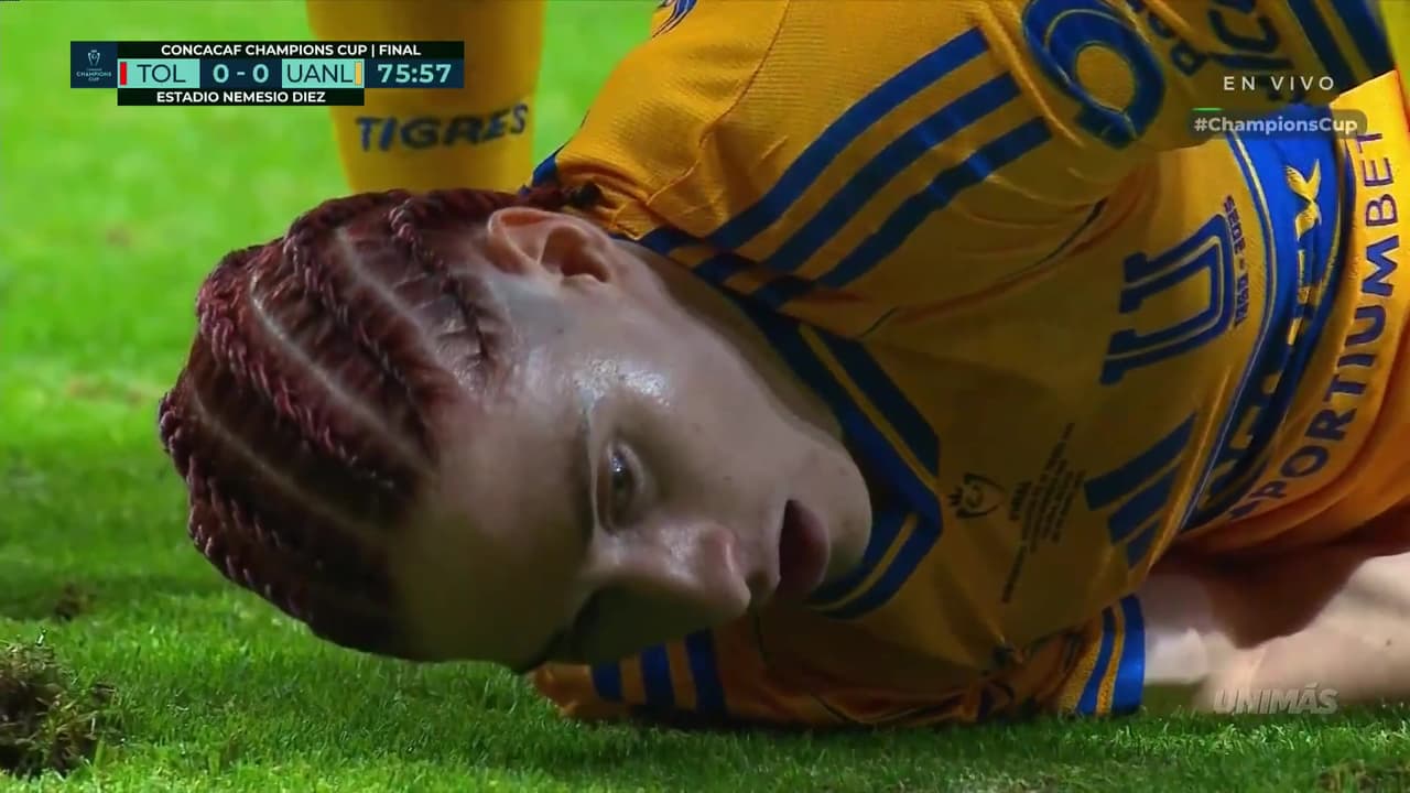 ¿Se pierde el Mundial? Marcelo Flores sale lesionado del Toluca vs. Tigres