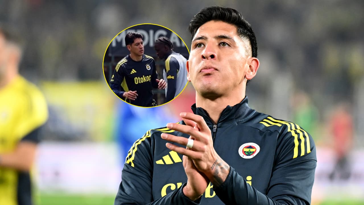 Edson Álvarez está de vuelta en los entrenamientos