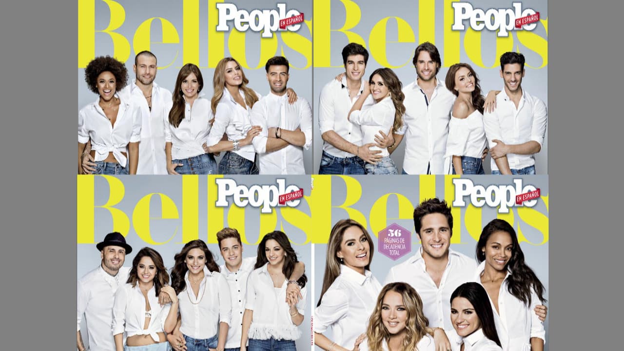 Las cuatro portadas juntas. ¿Cuál es tu predilecta?