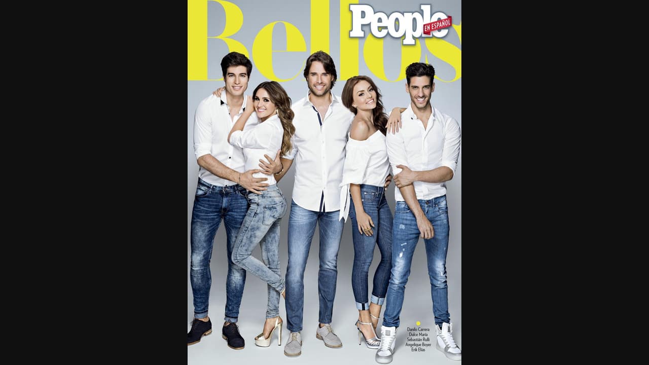 Danilo Carrera, Dulce María, Sebastián Rulli, Angelique Boyer y Erick Elías.