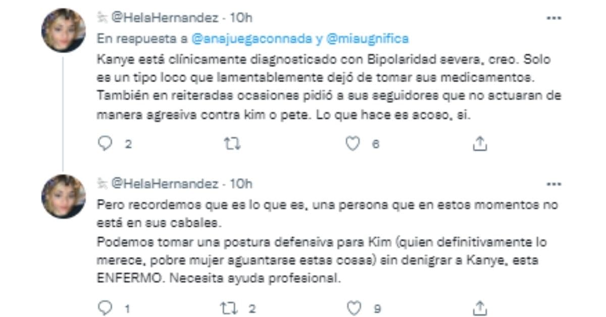 usuario reacciona a Kanye