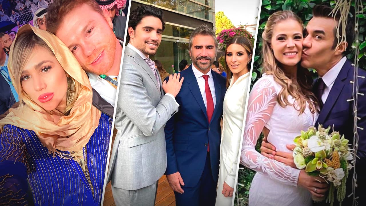 Mientras algunos tronaron, 'Canelo' y otros famosos se unieron a la fiebre de bodas en la pandemia