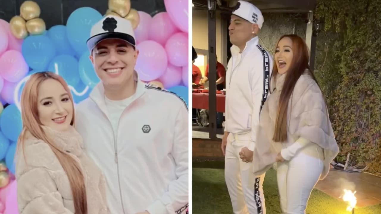 La fiesta de revelación del sexo del bebé de Eduin y Anahy estuvo llena de engaños