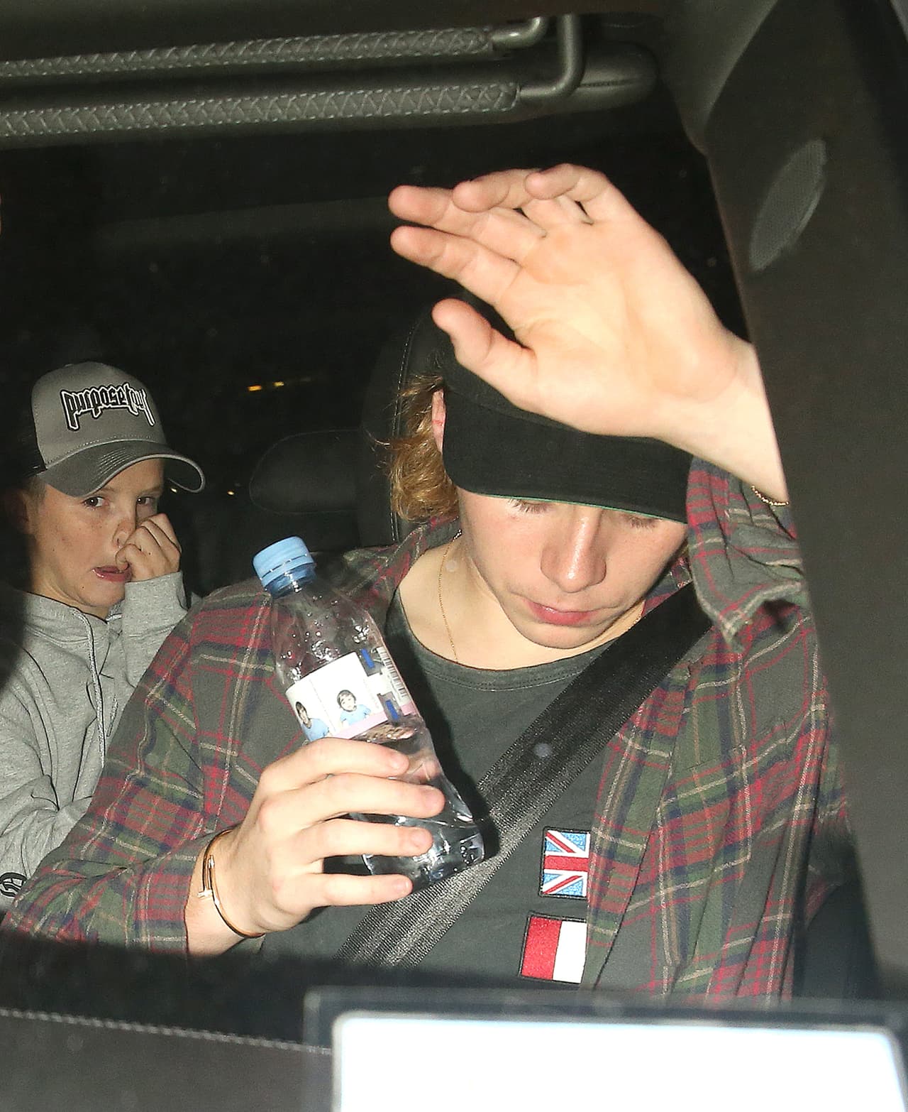 Sus hijos también se molestaron por el acoso.