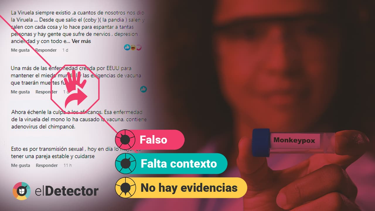 La viruela del mono NO es "la viruela de siempre": desmontamos esa y otras 3 desinformaciones sobre la enfermedad