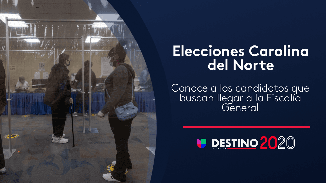 Conoce a los candidatos que buscan llegar a la Fiscalía General de Carolina del Norte
