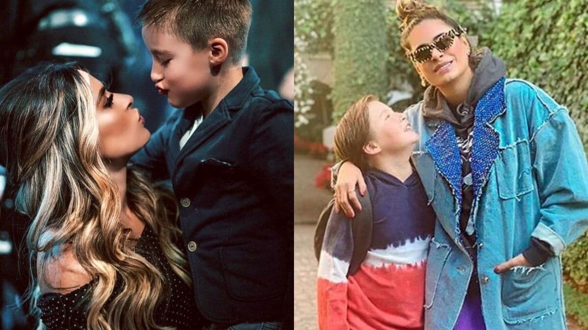 Galilea Montijo presume lo grande que está su hijo Mateo, ¿se parece a su mamá?
