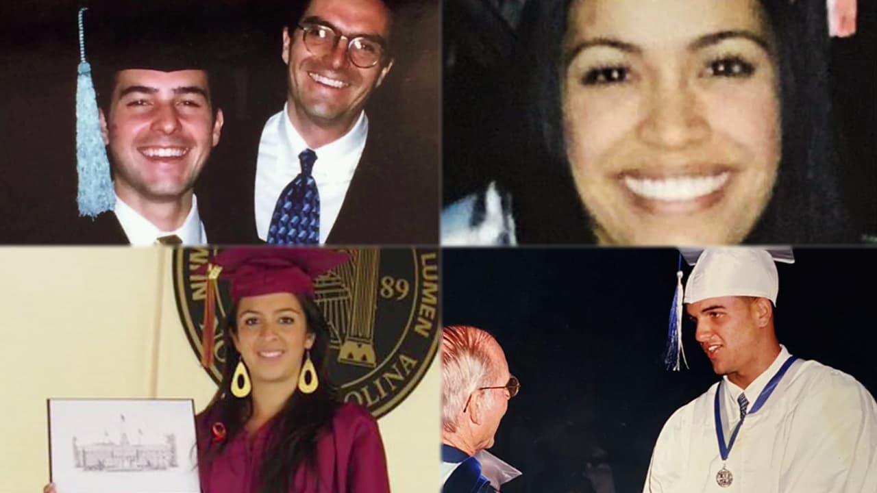 Ya que andamos mirando al pasado, ¿qué tal estas fotos de ciertos días de 
<a href="https://www.univision.com/shows/despierta-america/hace-algunos-ayeres-asi-lucian-los-conductores-de-despierta-america-el-dia-de-su-graduacion-video">graduación</a>?