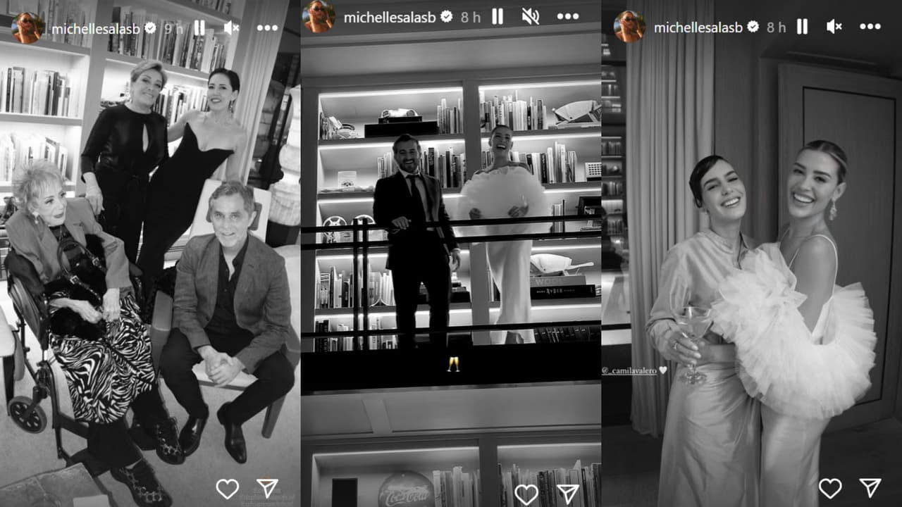 La hermana de Michelle Salas, Camila Valero (derecha), también estuvo presente.