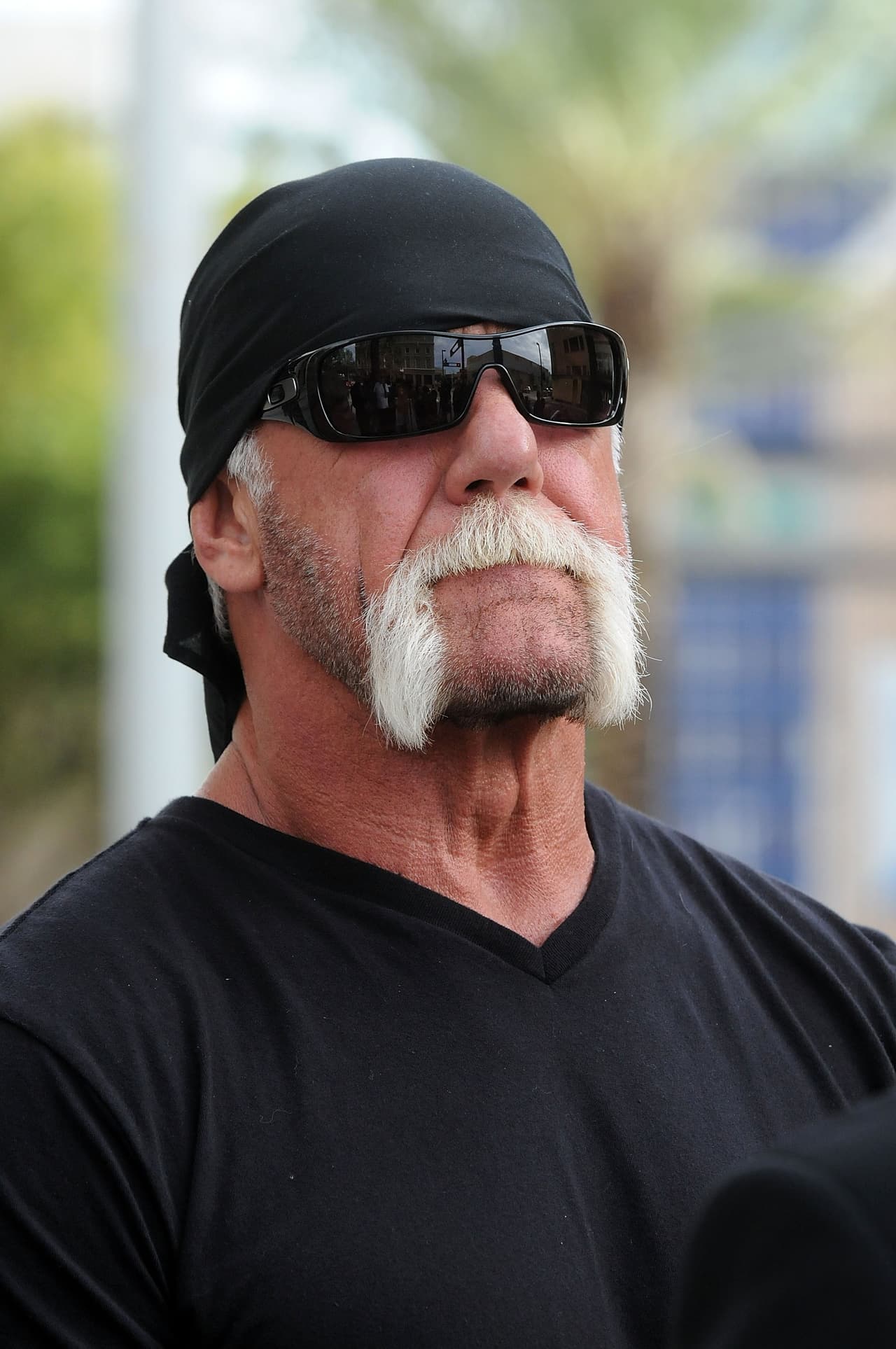 El famosos luchador Hulk Hogan no tuvo problemas por escándalos o por la prensa.