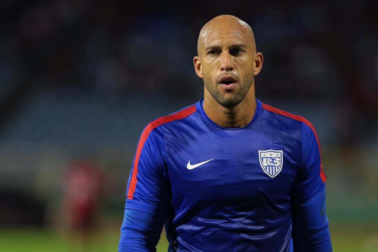 Tim Howard. Posición: Portero. Edad: 37 años. Club: Everton (Premier League). Veces seleccionado: 108. Descripción: Fue uno de los mejores portaros de la pasada Copa del Mundo en Brasil, para muchos debe ser el arquero titular por sus reacciones felinas a corta distancia.