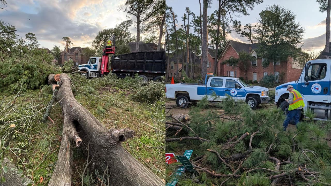 Autoridades del condado de Harris activan ayudas para los afectados por las tormentas y el tornado