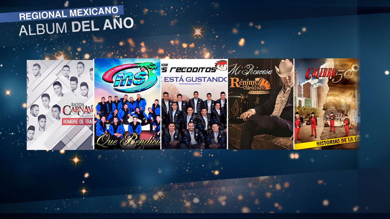 Aquí te presentamos los discos nominados a Álbum del Año Regional Mexicano.