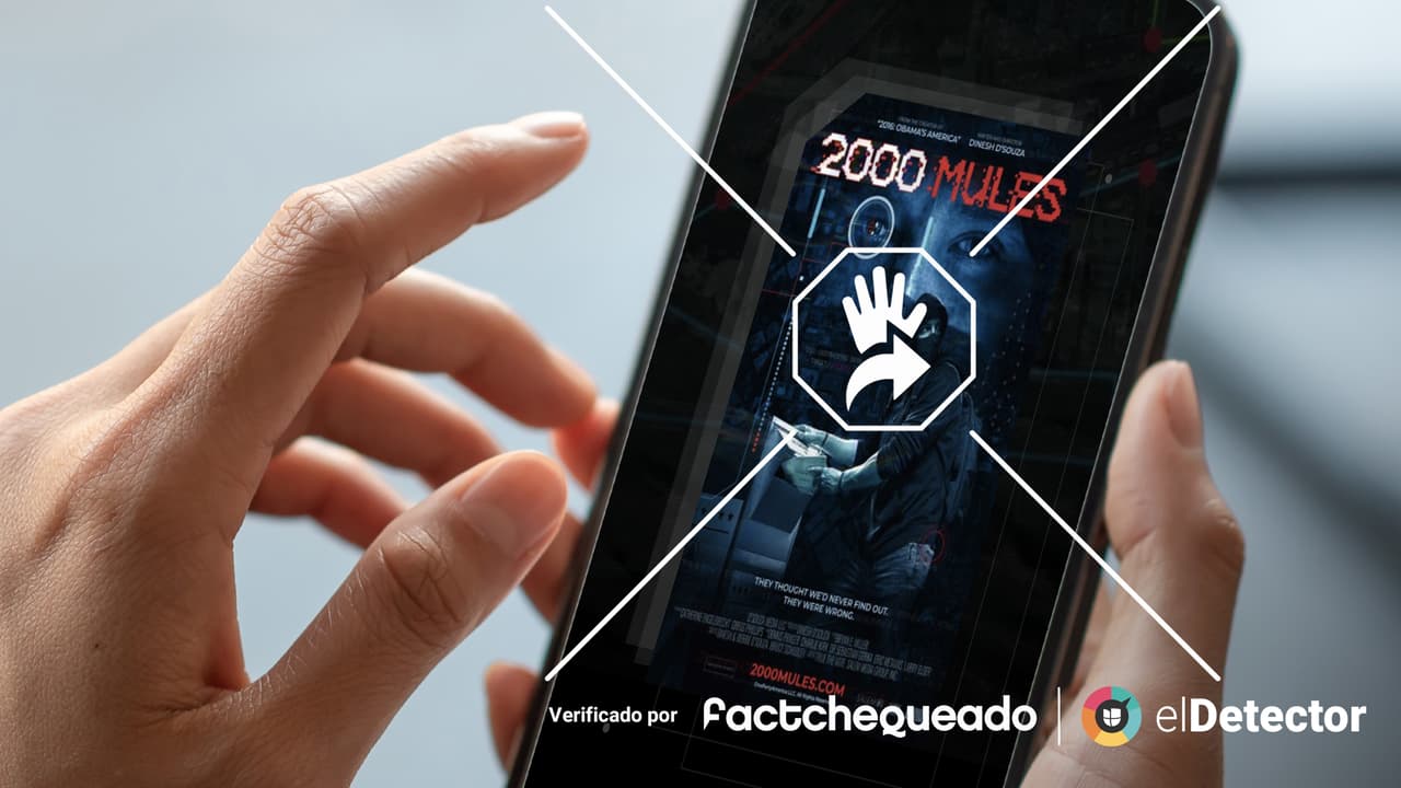  '2000 Mulas': la película sobre el "fraude electoral" que recomienda Trump está llena de acusaciones sin pruebas