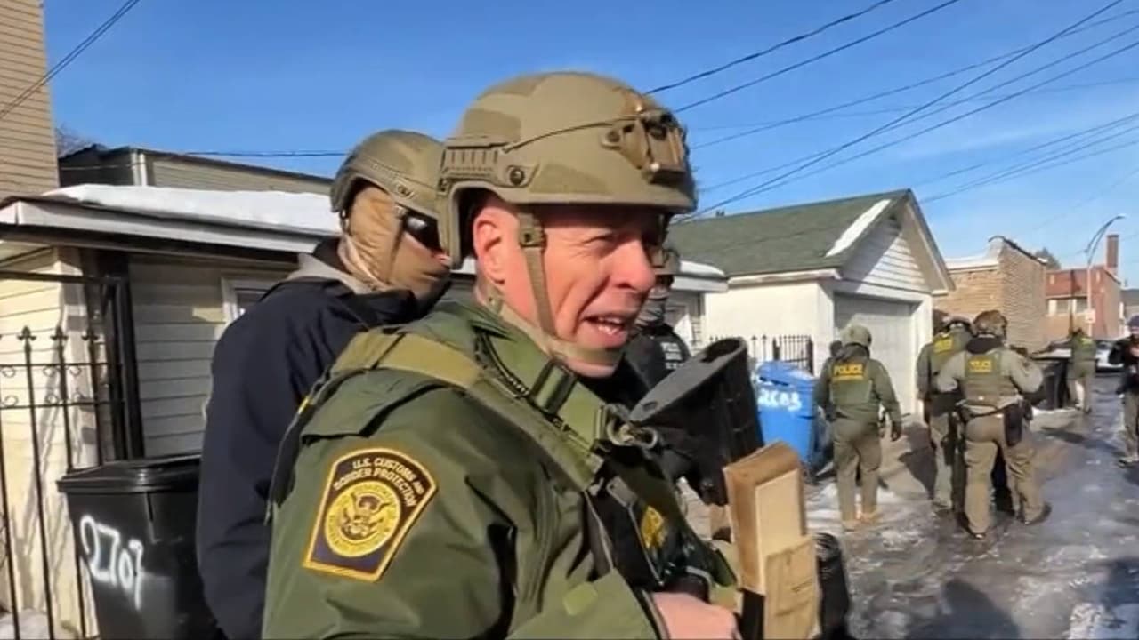 Gregory Bovino vuelve a Chicago y encabeza un operativo migratorio: varias personas fueron detenidas