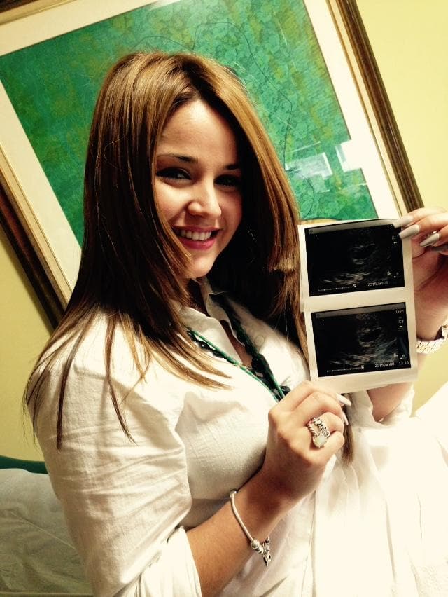 Gredmarie compartió el sonograma 4D de su adorada baby Kamilia