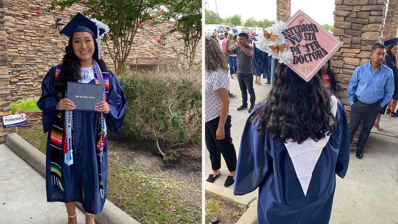 Se gradúa con honores estudiante hispana que donó sus ahorros a su madre para evitar ser desalojadas