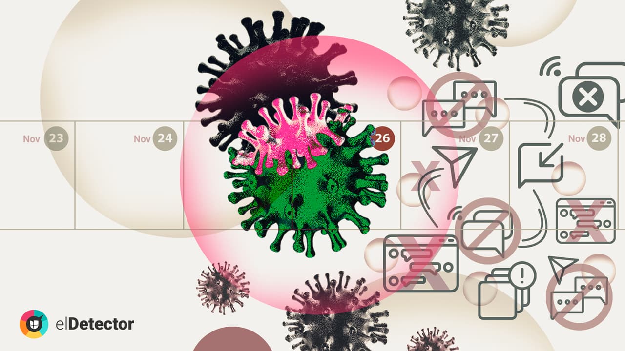 Ómicron provoca un tsunami de mentiras en las redes que alimentan el miedo