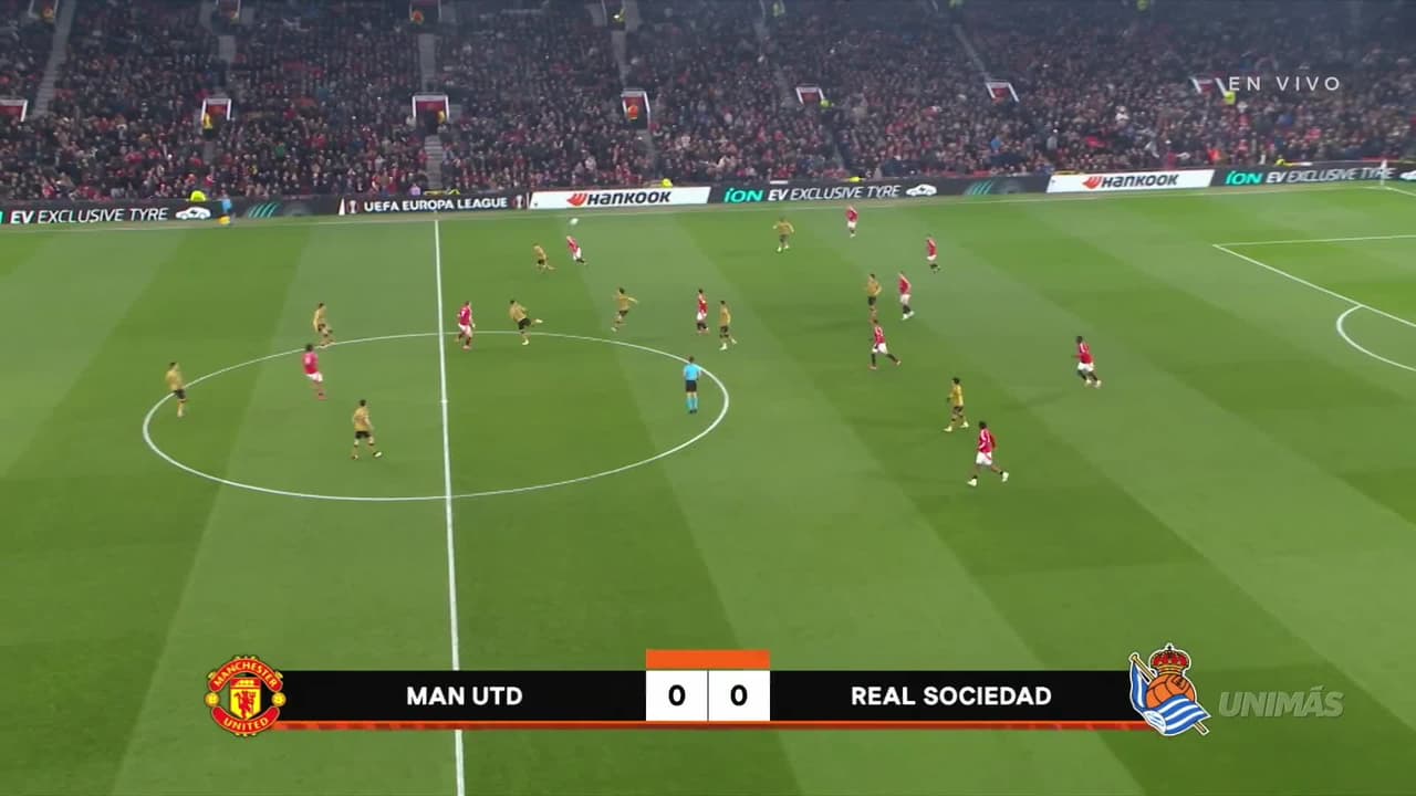 ¡Arranca la vuelta del Manchester United vs Real Sociedad en Europa League!